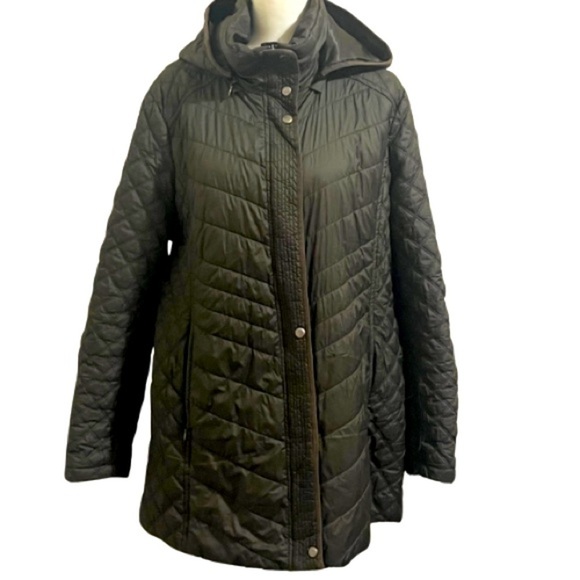 Marc New York Andrew Marc Jackets & Blazers - Marc New York Andrew Marc Olive Green Full Zip Puffer Jacket - Size XXL